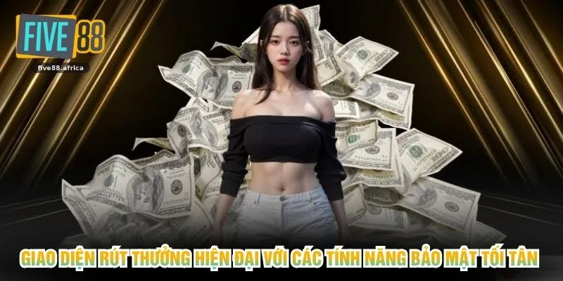 Giao diện rút thưởng hiện đại với các tính năng bảo mật tối tân