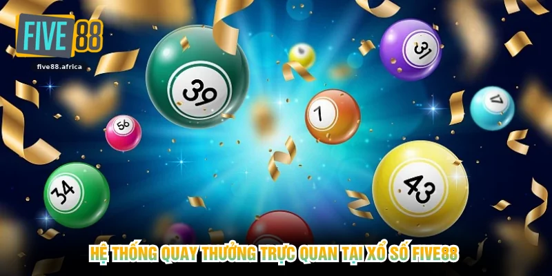 Hệ thống quay thưởng trực quan tại xổ số FIVE88