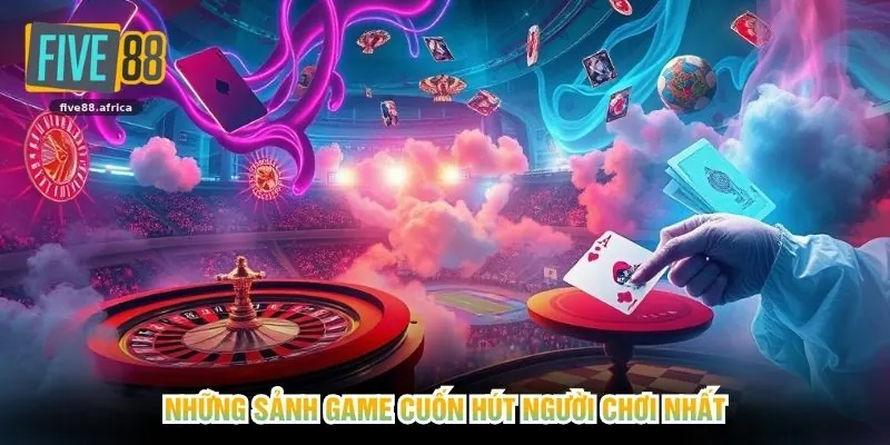 Những sảnh game cuốn hút người chơi nhất